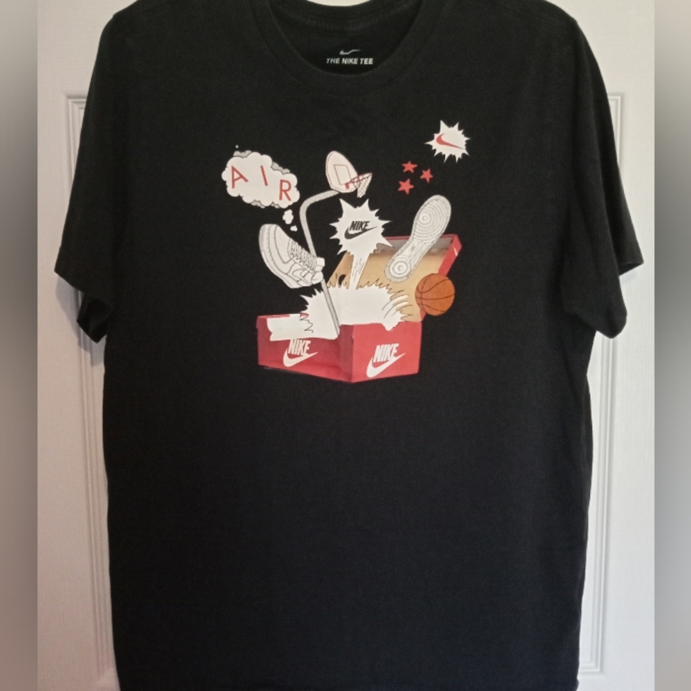 Nike Air Shoebox Graphic Tee Shirt Men's Size L